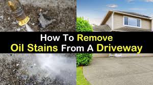 Fortunately, you can remove oil stains with a few simple cleaning methods. 4 Simple Ways To Remove Oil Stains From A Driveway