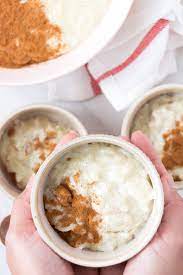 brazilian rice pudding with condensed milk