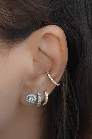 Piercings through the outer shell are called outer conch piercings. Fake Conch Ring Ear Cuff Earring Non Pierced Crystal Adjustable Cz No Piercing Wrap Cuffs Amazon Co Uk