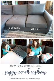 how to restuff sofa cushions give new