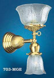 Victorian Gas Electric Wall Sconce