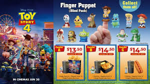 super cute toy story 4 finger puppets