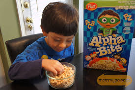 alpha bits cereal fall snack and