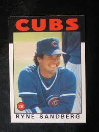 Sep 20, 2020 · 1993 topps #3 ryne sandberg. 1986 Topps Ryne Sandberg Chicago Cubs 690 Baseball Card For Sale Online Ebay
