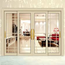 Aluminium Lattice Sliding Doors Design