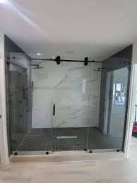 Frameless Sliding Shower Glass Door