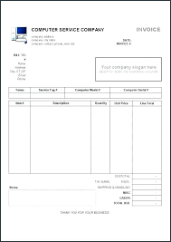 Service Rendered Invoice Invoice Template For Services Rendered Free