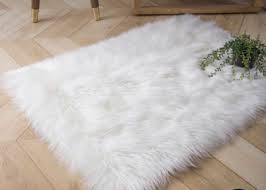 haux fur luxury carpet 120cm 180cm