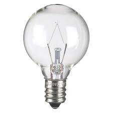 25 Watt G 11 Krypton Clear Candelabra Base Light Bulb 68601 Lamps Plus