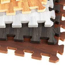 soft wood interlocking foam tiles