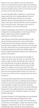 essay on importance of nature oct 8 2016 natural resources and its importance for human life is the important issue for people on the earth now it is necessary to have knowledge