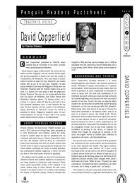 david copperfield activities david copperfield novels 