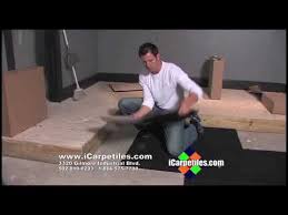 how to install softstep carpet tiles