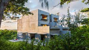 Concrete Guesthouse For Caribbean Island