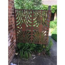 Xl Aztec Rusty Garden Privacy Screen