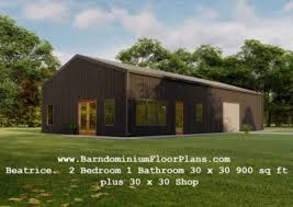 open concept barndominium floor plans