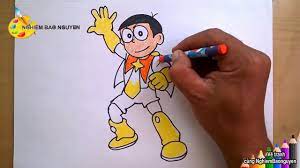 Vẽ Siêu nhân Nobita/How to draw Nobita and the Space Heroes - YouTube