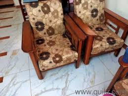 3 1 1 teak wood sofa set chennai quikr