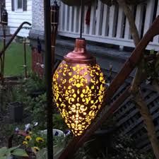 Outdoor Solar Lantern Hanging Light Led