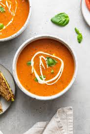 homemade tomato basil soup easy