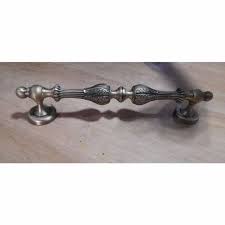 silver 6 3 inch iron door pull handle