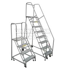 new rolling ladder warehouse rack