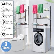 Maybe you would like to learn more about one of these? Buy Three Layers Of Reinforced Stainless Steel Storage Racks Can Be Used Above Washing Machines And Toilet At Affordable Prices Free Shipping Real Reviews With Photos Joom