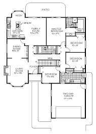 House Plan 58575 Ranch Style With