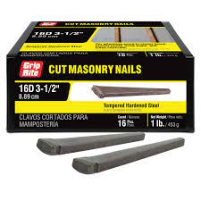9 gauge masonry nails