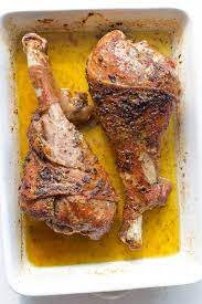 roasted turkey legs whole30 keto