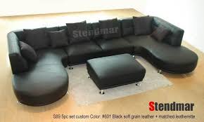 Leather Sectional Sofa S89p5