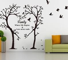 Large Family Love Tree Wall Art Tree