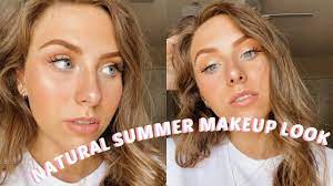 everyday natural glowy summer makeup