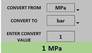 kg cm2 to kpa pressure conversion