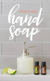 diy homemade liquid hand soap with
