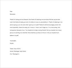 Thank You Notes For Teacher 8 Free Word Excel Pdf
