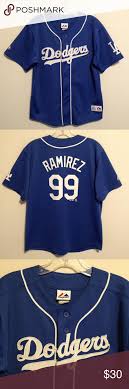 Manny Ramirez Los Angeles Dodgers Majestic Jersey In