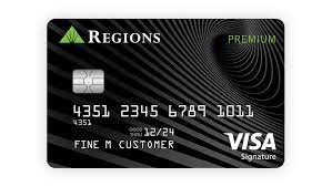 visa credit card regions bank