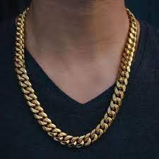 clasp 14kt cuban gold chain 20 to 250