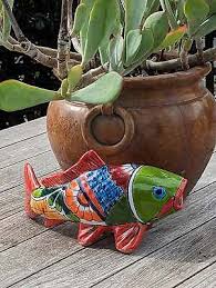 Ceramic Fish Talavera Pottery