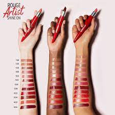 rouge artist shine on lipstick