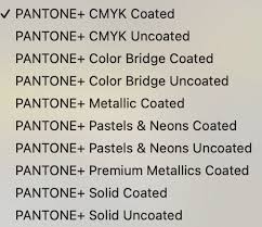 pantone colors in adobe ilrator