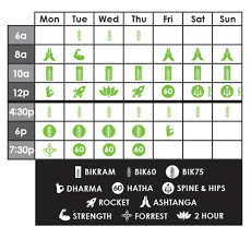 schedule yoga east austin