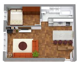 1 Bedroom Floor Plan With Narrow