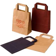 Custom Printed Bags   Printed Carrier Bags   Paper Bags China Custom Printed Recycled Clothing Shopping Kraft Brown Paper Bag With  Handle