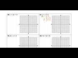 Graph Linear Equations By Sif