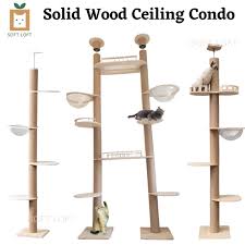 solid wood cat ceiling condo house pet