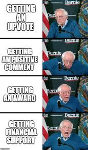 The truth is, we have an excellent chance to win the primary and beat trump. Bernie Sanders Asking Once Again Memes