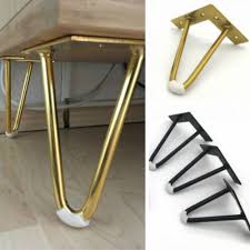 1 Pc Furniture Table Leg Iron Hairpin