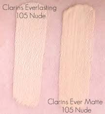 Raspberry Rouge Clarins Ever Matte Foundation Swatches